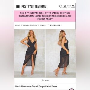 Pretty Little Thing Midi dress